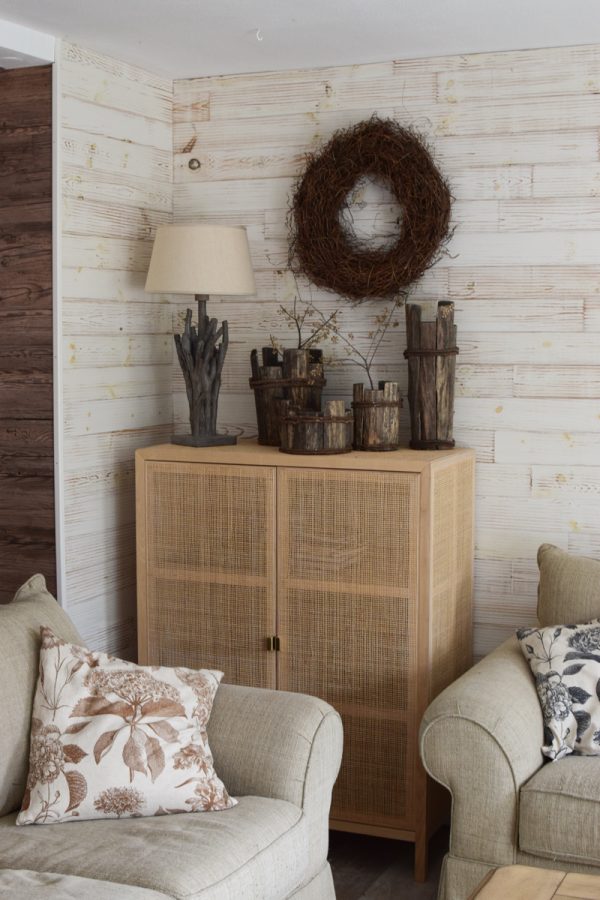 Holz Vase Übertopf aus Holz Treibholz Naturtopf Schale Vase Farnwurzelkranz fertig gebunden aus Farnwurzeln Fertigkranz Kranz Kränze Naturkranz im Mrs Greenery Shop bestellen