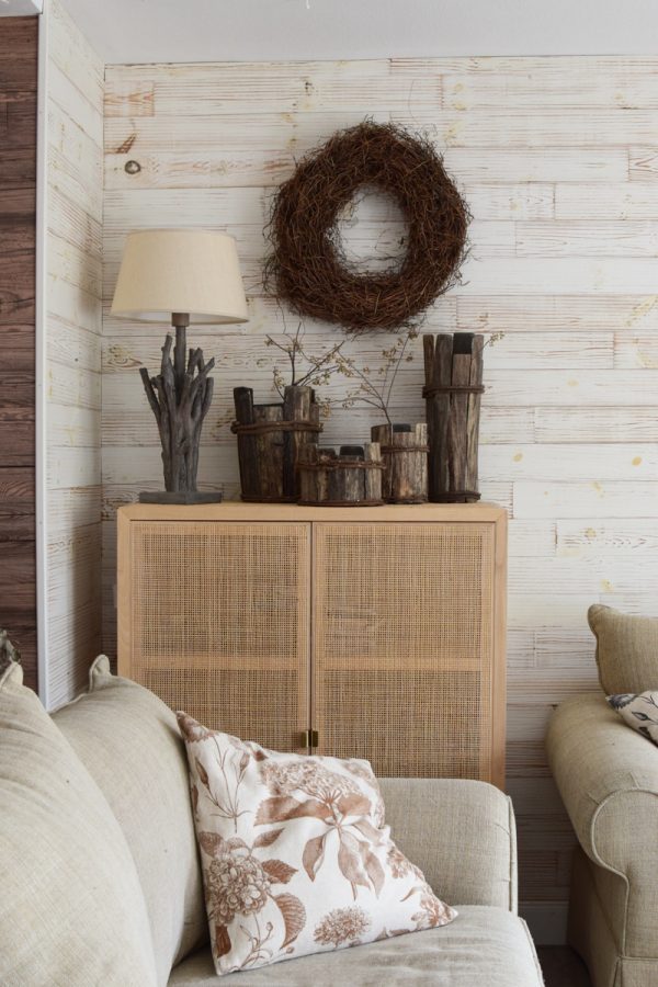 Holz Vase Übertopf aus Holz Treibholz Naturtopf Schale Vase Farnwurzelkranz fertig gebunden aus Farnwurzeln Fertigkranz Kranz Kränze Naturkranz im Mrs Greenery Shop bestellen