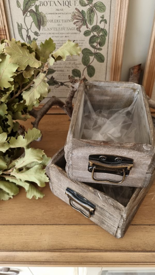 Dekoschublade Schublade Lade Pflanzgefäß Pflanztopf wasserdicht Deko Dekoidee im Mrs Greenery Shop bestellen kaufen