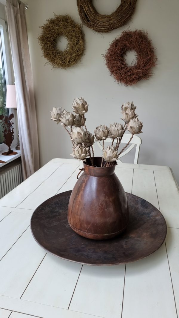 Metalldeko Vase Schale Dekoschale Metallschale Deko Dekoidee im Mrs Greenery Shop bestellen kaufen