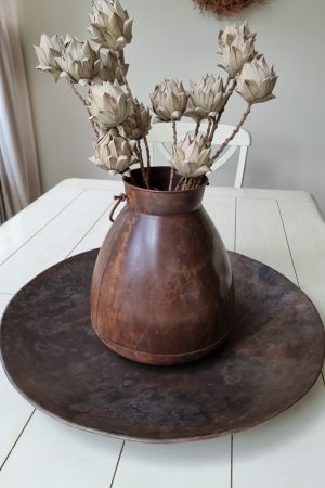 Metalldeko Vase Schale Dekoschale Metallschale Deko Dekoidee im Mrs Greenery Shop bestellen kaufen