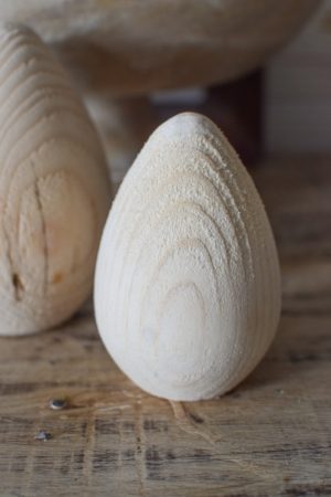 Holzeier Ostereier aus Holz Ostern Eier Osterdeko Naturdeko österlich dekorieren Dekoidee Deko im Mrs Greenery Shop bestellen