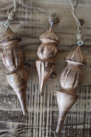 Holz Anhänger Tropfen Aufhänger Hänger Weihnachtsanhänger Holzdeko Advent Weihnachten natürliche Weihnachtsdeko im Mrs Greenery Shop bestellen