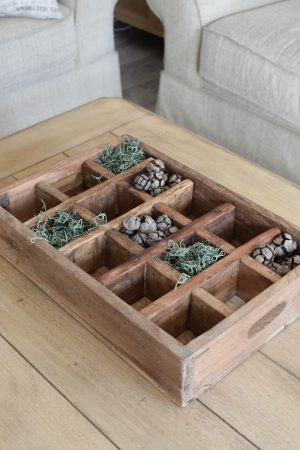 Holztablett Tablett Getränkekiste mit Einsatz. Dekokiste Holzkiste Kiste Holz zur Aufbewahrung im Mrs Greenery Shop bestellen