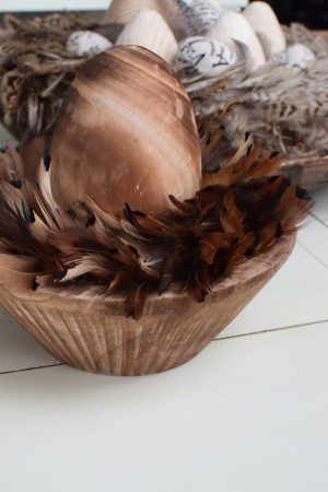 Holzschale handarbeit Dekoschale handgefertigt klein Schale im Mrs Greenery Shop bestellen kaufen