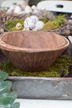 Holzschale handarbeit Dekoschale handgefertigt klein Schale im Mrs Greenery Shop bestellen kaufen