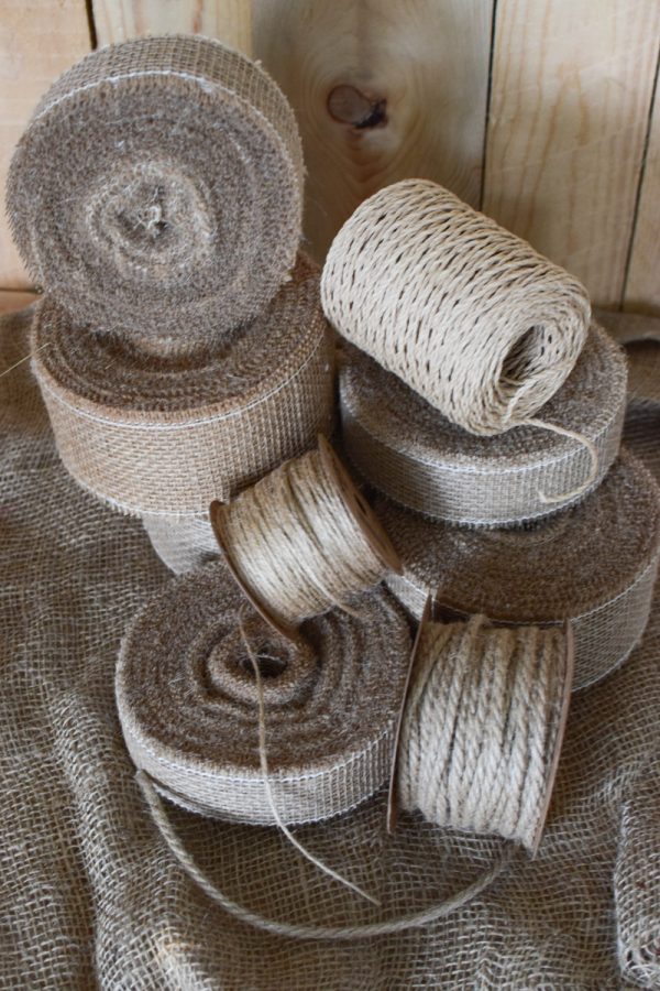 Juteband Natur Papierkordel Kordel Schnur Jute zum Basteln, Dekorieren und Kreativsein. Band aus Jute Naturdeko Mrs Greenery Shop