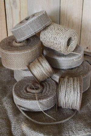Juteband Natur Papierkordel Kordel Schnur Jute zum Basteln, Dekorieren und Kreativsein. Band aus Jute Naturdeko Mrs Greenery Shop