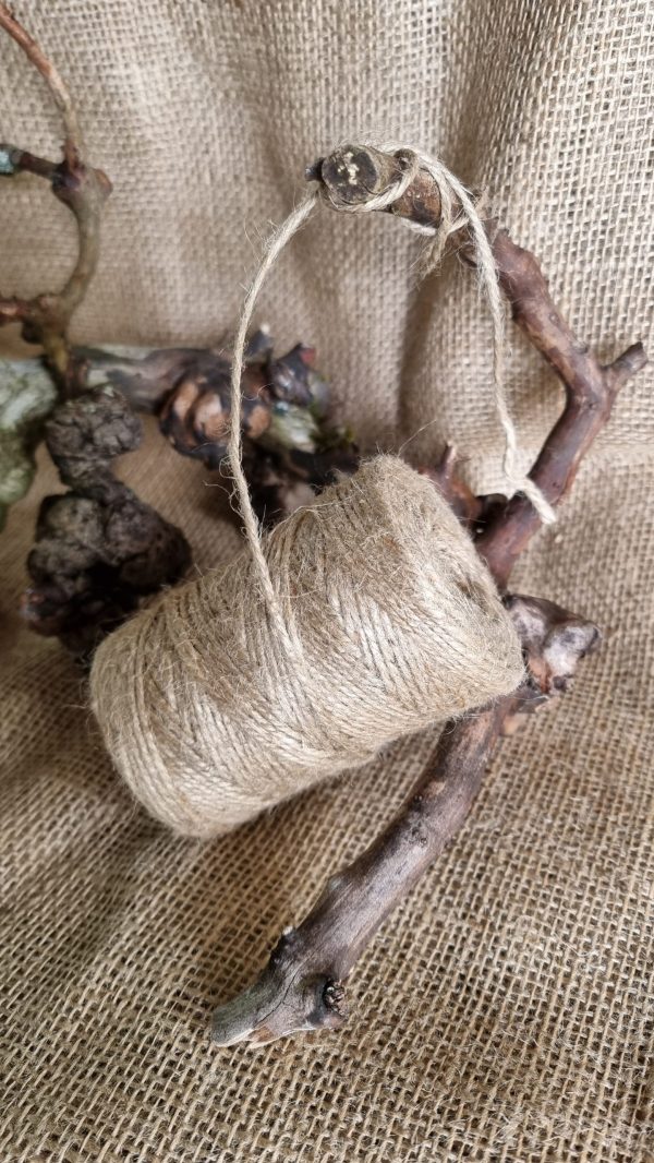 Fadenspule Juteschnur Jute Garten Gartenarbeit Schnur im Mrs Greenery Shop kaufen bestellen Naturdeko Deko natürlich dekorieren
