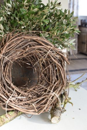 Kranz aus Hopfenzweigen. Kränze Naturkranz Naturkränze aus Zweigen im Mrs Greenery Shop bestellen