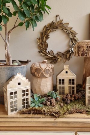 Kranz Metall Metallkranz Blätterkranz Dekokranz Kränze Herbstdeko Winterdeko im Mrs Greenery Shop bestellen kaufen