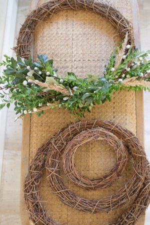 Rebenkranz Kranz Kränze kreativ binden kranzbinden diy kreativsein mit Mrs Greenery. NaturKranz bestellen kaufen