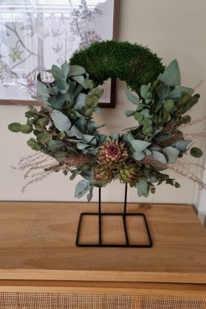 Kranzständer Kranz-Ständer zum Aufhängen von Kränzen. Kranz Kranzdeko Aufsteller im Mrs Greenery Shop bestellen kaufen