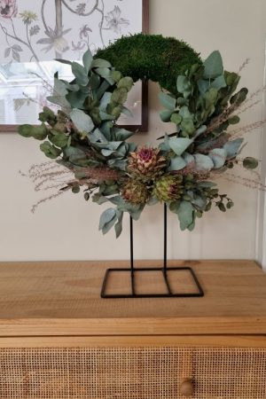 Kranzständer Kranz-Ständer zum Aufhängen von Kränzen. Kranz Kranzdeko Aufsteller im Mrs Greenery Shop bestellen kaufen