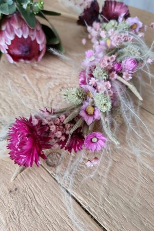 Loop Kranz binden mit Trockenblumen: Online Workshop inkl. Material Kränze selber machen aus getrockneten Blumen. Trockenblumenkranz, Kränze selbermachen Anleitung Loopkranz DIY Selberbinden selbermachen