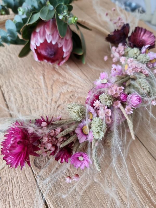 Loop Kranz binden mit Trockenblumen: Online Workshop inkl. Material Kränze selber machen aus getrockneten Blumen. Trockenblumenkranz, Kränze selbermachen Anleitung Loopkranz DIY Selberbinden selbermachen