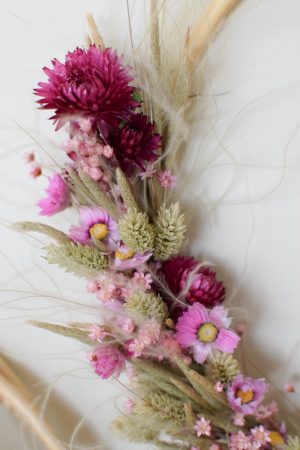 Loop Kranz binden mit Trockenblumen: Online Workshop inkl. Material Kränze selber machen aus getrockneten Blumen. Trockenblumenkranz, Kränze selbermachen Anleitung Loopkranz DIY Selberbinden selbermachen