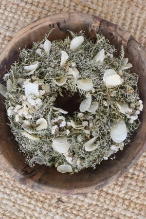 Lunariakranz Kränze Fertigkranz Lunaria Trockenblumenkranz Herbstkranz Sommerkranz Winterkranz im Mrs Greenery Shop bestellen kaufen