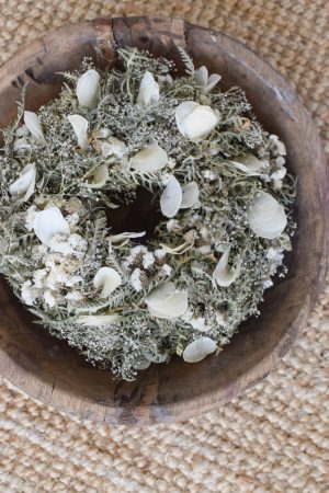 Lunariakranz Kränze Fertigkranz Lunaria Trockenblumenkranz Herbstkranz Sommerkranz Winterkranz im Mrs Greenery Shop bestellen kaufen