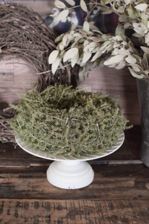 Metall Tablett creme weiß antik-look. Dekotablett Etagere Dekoidee Deko im Mrs Greenery Shop bestellen