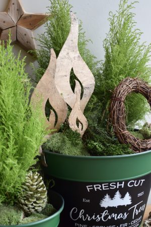 Metallkerze antikgold metall Kerzenstecker Metallstecker Adventsdeko Weihnachtsdeko Advent im Mrs Greenery Shop bestellen