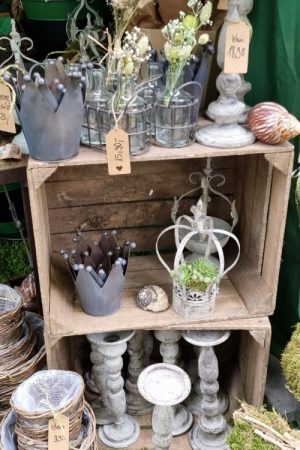 Metallkrone Krone Metall 5er Set Top Töpfe Kronen deko im Mrs Greenery Shop bestellen kaufen