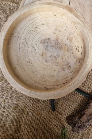 Holztablett natur Baumscheibe Tablett Dekotablett natürlich dekorieren Dekoidee im Mrs Greenery Shop bestellen kaufen