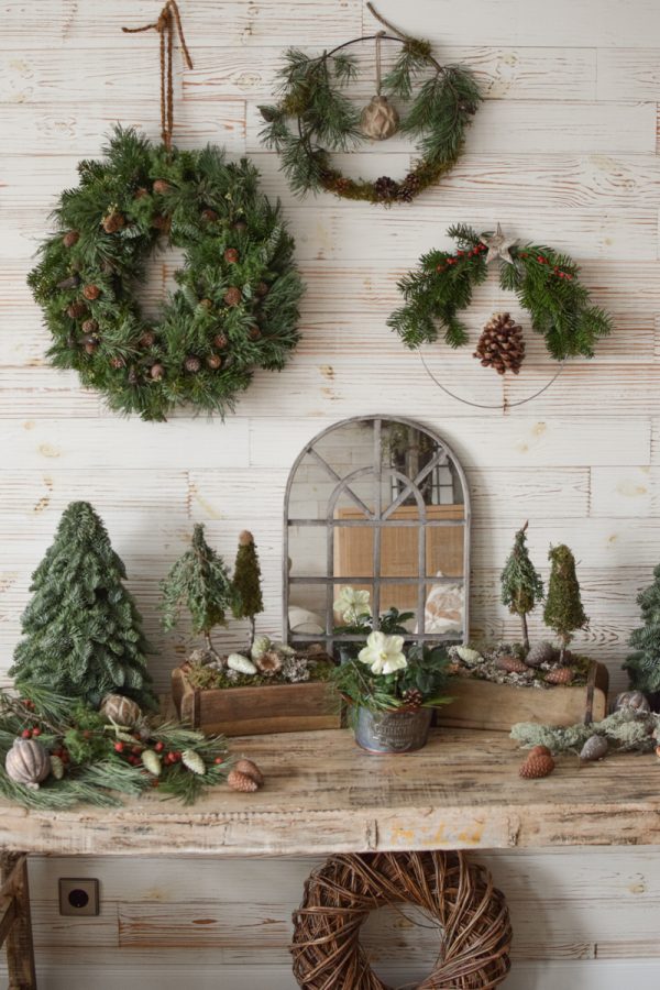 Naturdeko Winterdeko Weihnachtsdeko. Natürlich dekorieren mit Dekoideen aus dem Mrs Greenery Shop. Natürlich Dekorieren Naturmaterial