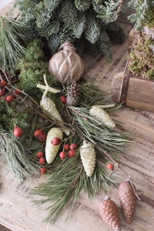 Naturdeko Winterdeko Weihnachtsdeko. Natürlich dekorieren mit Dekoideen aus dem Mrs Greenery Shop. Natürlich Dekorieren Naturmaterial