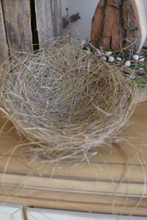 Nest Naturnest Osternest Osterdeko Dekoidee mit Naturmaterialien. Naturtopf Übertopf im Mrs Greenery Shop bestellen kaufen