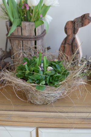 Übertopf natur. Deko Dekoidee mit Naturmaterialien. Naturtopf Übertopf im Mrs Greenery Shop bestellen kaufen