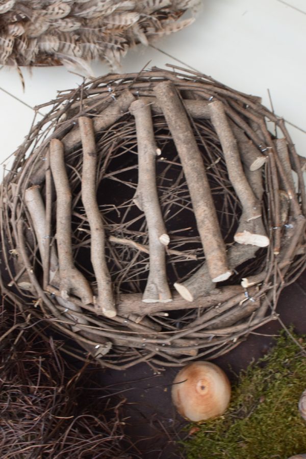 Nest Osternest aus Zweigen Ästen Dekonest Osterdeko Osteridee Nester im Mrs Greenery Shop bestellen kaufen