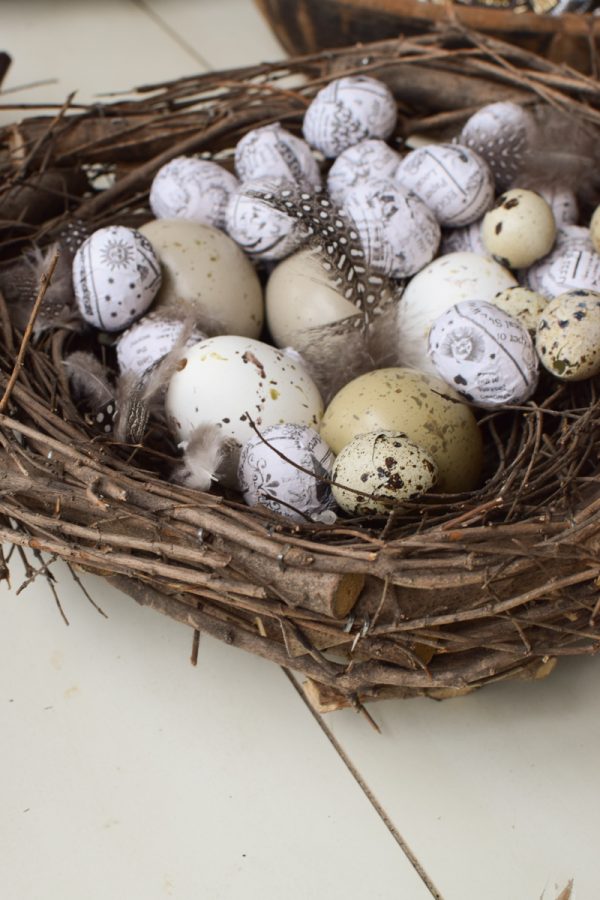 Nest Osternest aus Zweigen Ästen Dekonest Osterdeko Osteridee Nester im Mrs Greenery Shop bestellen kaufen