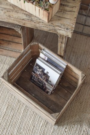 Obstkiste altes Land Holzkiste Dekokiste zur Aufbewahrung gebraucht alt antik Patina Kiste aus Holz im Mrs Greenery Shop bestellen kaufen