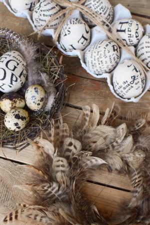 Osterdeko Ostereier Eierdeko Eier Dekoidee Ostern Naturdeko im Mrs Greenery Shop bestellen kaufen