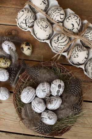 Osterdeko Ostereier Eierdeko Eier Dekoidee Ostern Naturdeko im Mrs Greenery Shop bestellen kaufen