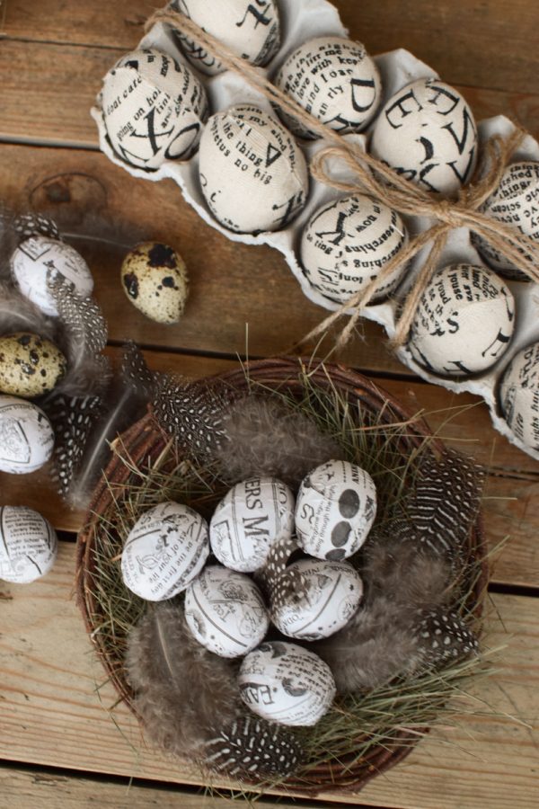 Osterdeko Ostereier Eierdeko Eier Dekoidee Ostern Naturdeko im Mrs Greenery Shop bestellen kaufen
