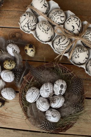 Osterdeko Ostereier Eierdeko Eier Dekoidee Ostern Naturdeko im Mrs Greenery Shop bestellen kaufen