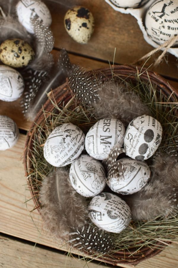 Osterdeko Ostereier Eierdeko Eier Dekoidee Ostern Naturdeko im Mrs Greenery Shop bestellen kaufen