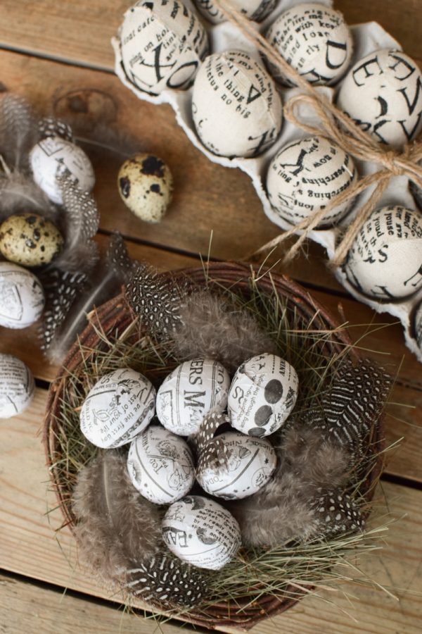 Osterdeko Ostereier Eierdeko Eier Dekoidee Ostern Naturdeko im Mrs Greenery Shop bestellen kaufen