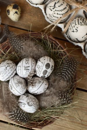 Osterdeko Ostereier Eierdeko Eier Dekoidee Ostern Naturdeko im Mrs Greenery Shop bestellen kaufen