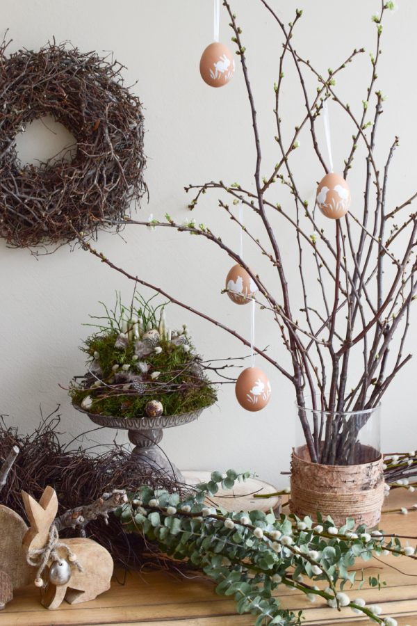 Ostereier handbemalt eier echteier landleben huhn hahn kücken osterdeko ostern dekoidee deko naturdeko eierdeko im Mrs greenery shop bestellen kaufen