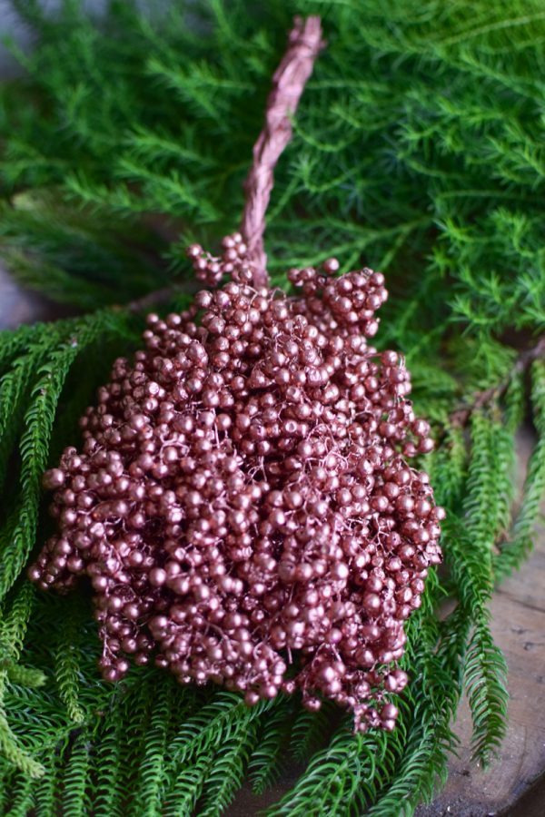 Pfefferbeeren getrocknet silber gold kupfer Weihnachtsdeko Winterdeko Dekoidee im Mrs Greenery Shop bestellen kaufen