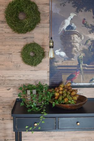 Naturdeko mit Zapfen Früchten und Kränzen aus Aparagus. Raphia Palmenfrucht Zapfen Dekozapfen exotisch zapfendeko Trockenblumen Fruchtstand im Mrs Greenery Shop bestellen