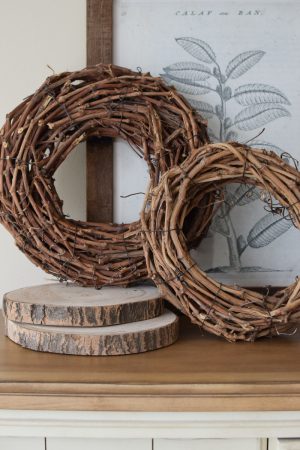 Rebenkranz fertig gebunden Kranz Naturkranz Holzkranz zum Dekorieren Basteln im Mrs Greenery Shop bestellen kaufen