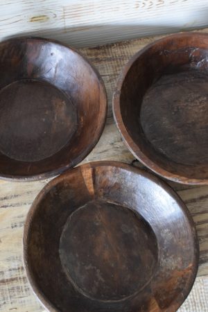 Antike Holzschale antikes Einzelstück handgefertigt. Schale aus Holz Tischdeko Dekoidee Mrs Greenery Shop