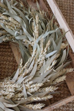 Sommerkranz Weizen Kranz Kränze Fertigkranz Trockenblumenkranz Blätterkranz Herbstkranz Sommerkranz im Mrs Greenery Shop bestellen kaufen