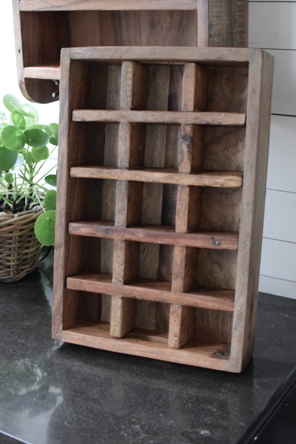 Holztablett Tablett Getränkekiste mit Einsatz. Holzkiste Kiste Holz im Mrs Greenery Shop bestellen