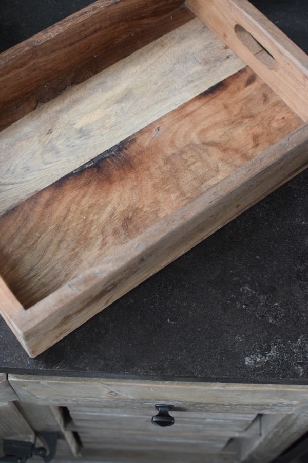 Holztablett Tablett Getränkekiste mit Einsatz. Holzkiste Kiste Holz im Mrs Greenery Shop bestellen