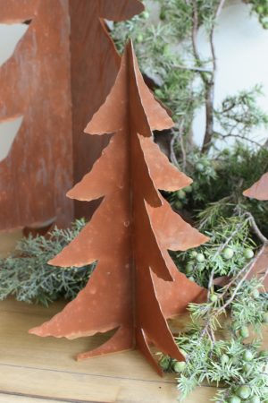 Rostdeko Tanne Baum Weihnachten Rosttanne Dekoidee Rostbaum im Mrs Greenery Shop bestellen kaufen